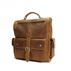 Vintage Herren Leder Computer