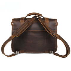 Luxury Cowhide Leather Traveling Bag