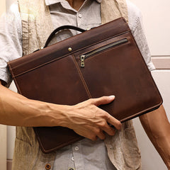 13.3" Leather Laptop Case