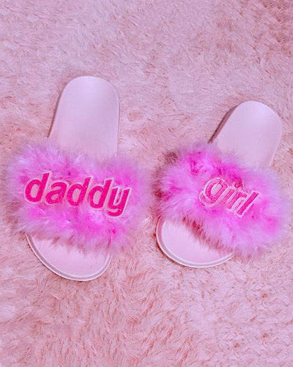 Sandalias de piel para papá niña