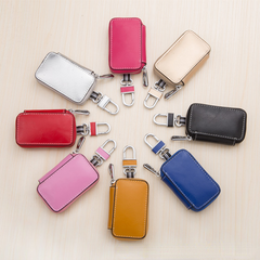 Leather Transparent Zipper Car Case