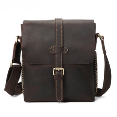 Men's Leather Shoulder Bag