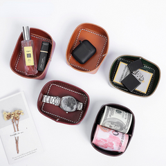 Organizer-Tasche aus Vintage-Leder