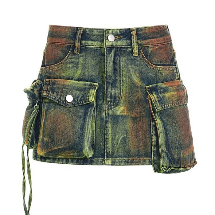 Falda cargo grunge de hadas