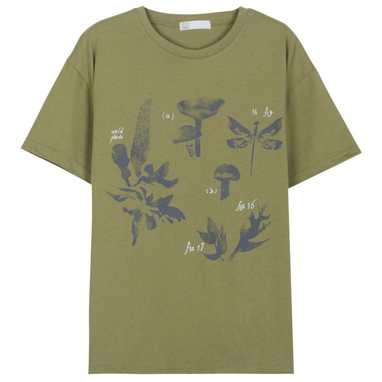 Camiseta estética de jardín de hadas