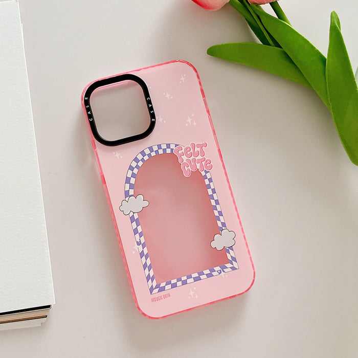 Funda de fieltro para iPhone