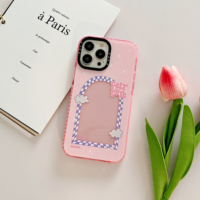 Funda de fieltro para iPhone