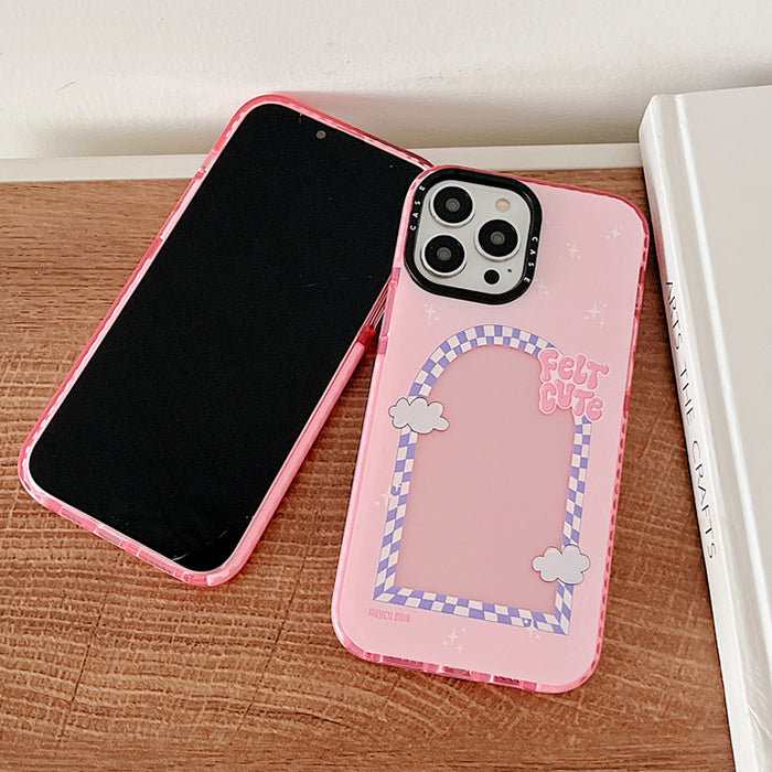 Funda de fieltro para iPhone