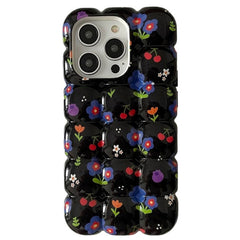 Funda para iPhone con burbujas florales