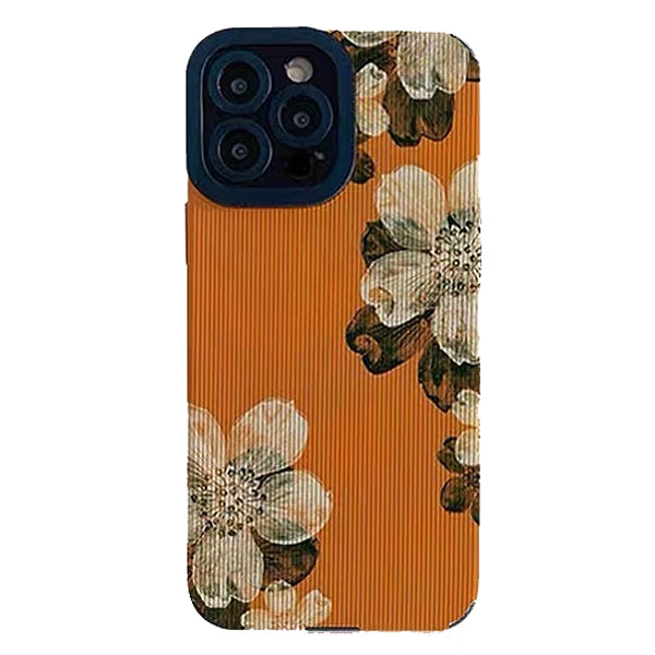 Funda para iPhone con flor de gardenia