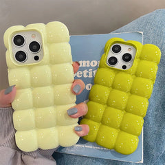 Funda para iPhone con burbujas brillantes