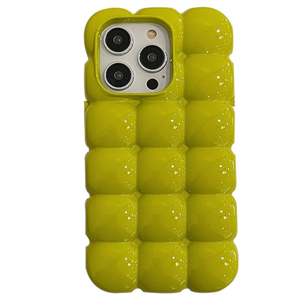 Funda para iPhone con burbujas brillantes