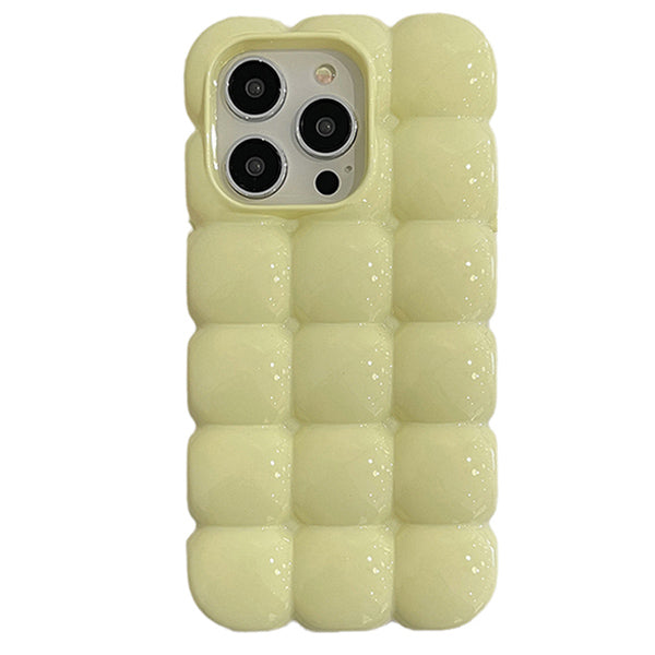 Funda para iPhone con burbujas brillantes