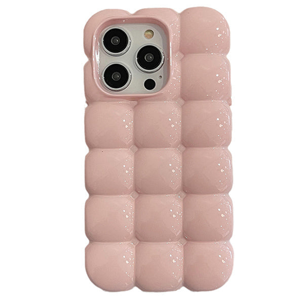 Funda para iPhone con burbujas brillantes