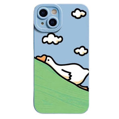 Funda para iPhone con diseño de ganso