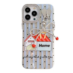 Funda para iPhone con lazo de la casa de la abuela