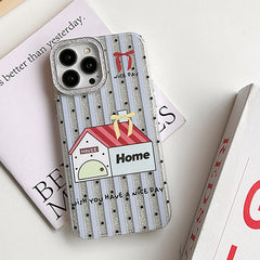 Funda para iPhone con lazo de la casa de la abuela