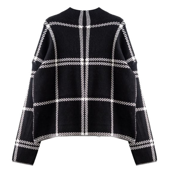 Grid Lounge Sweater