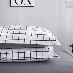 Grid Bedding Set