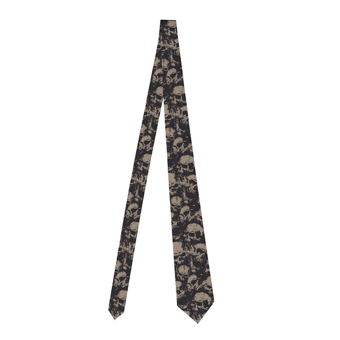 Grunge Skull Tie