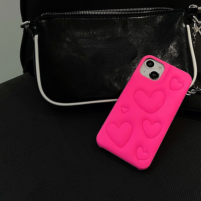 Funda para iPhone con diseño de corazón