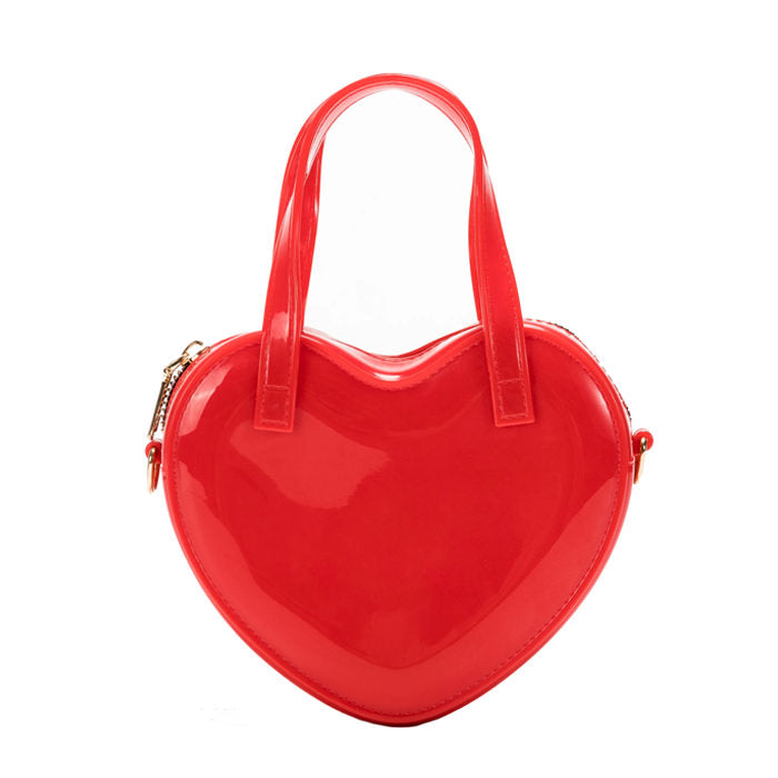 Mini bolso en forma de corazón