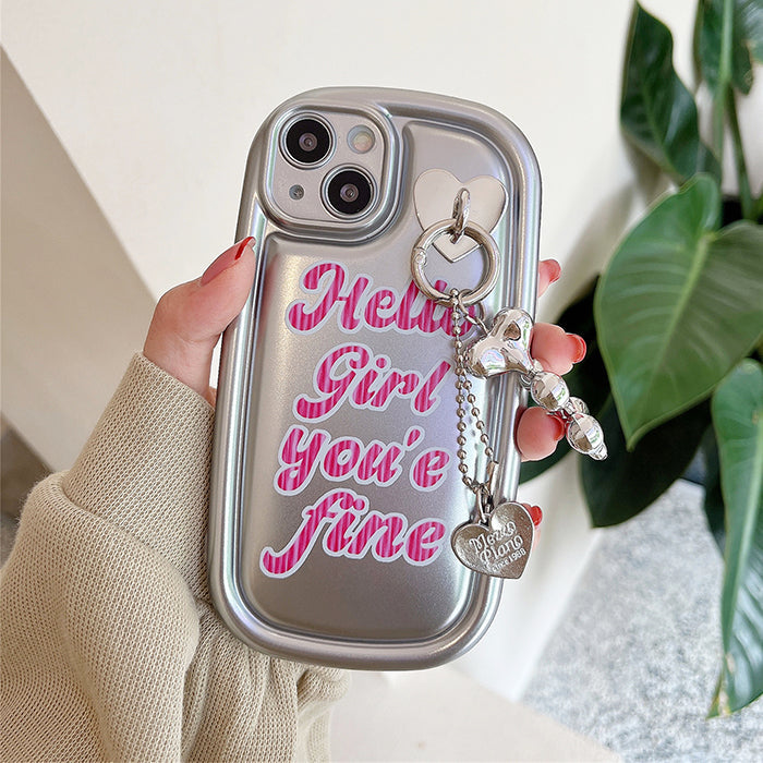 Funda para iPhone Hello Girl