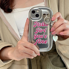 Funda para iPhone Hello Girl