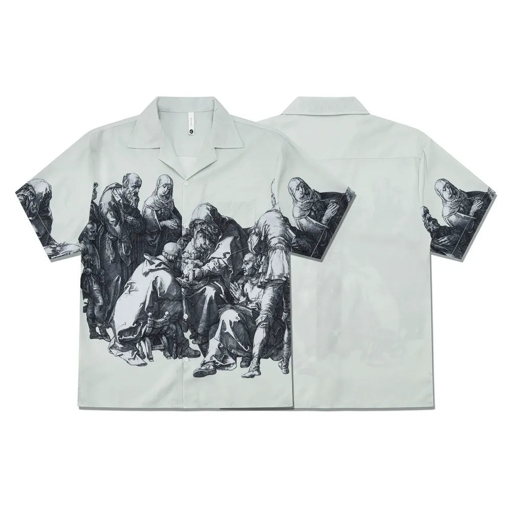 Printed Short-SleeveShirt