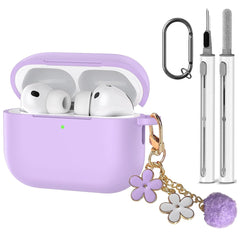 Estuche para AirPods con dije de ángel