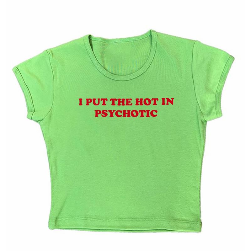 Psychotisches kurzes T-Shirt