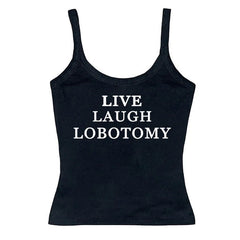 Camiseta ajustada Live Laugh