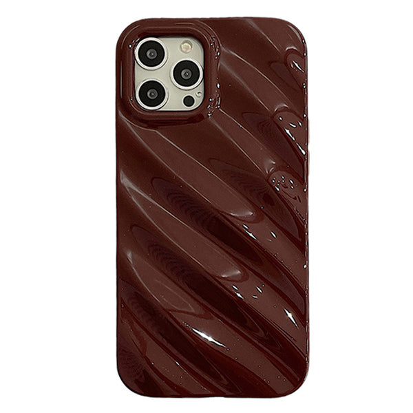 Funda para iPhone con estética minimalista en 3D