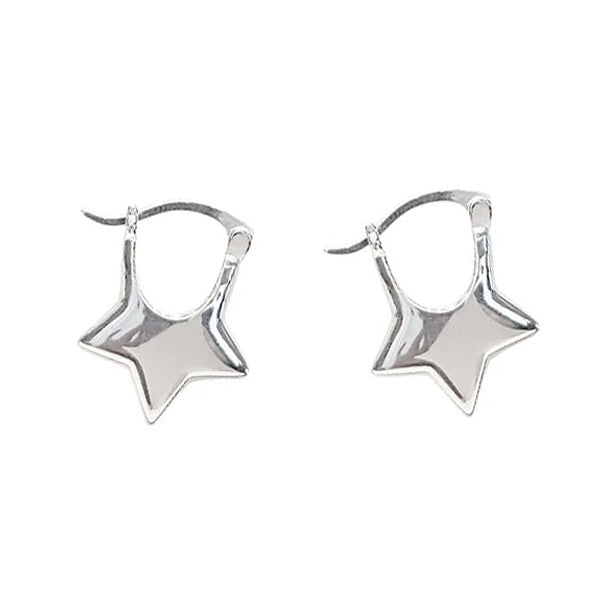 Minimalist Aesthetic Star Earrings