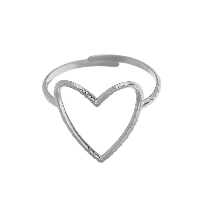 Minimalist Heart Ring