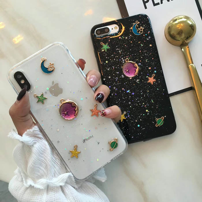 Funda para iPhone de bruja lunar