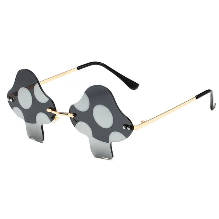 Psychedelische Fantasy Pilz Sonnenbrille