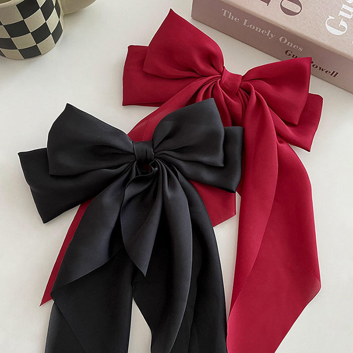 Parisian Satin Hair Bow