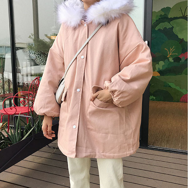 Parka de algodón de azúcar