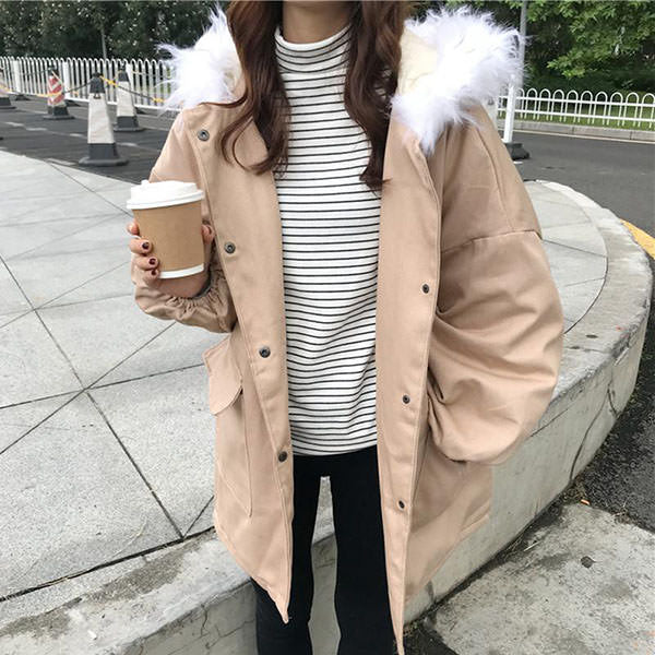 Parka de algodón de azúcar