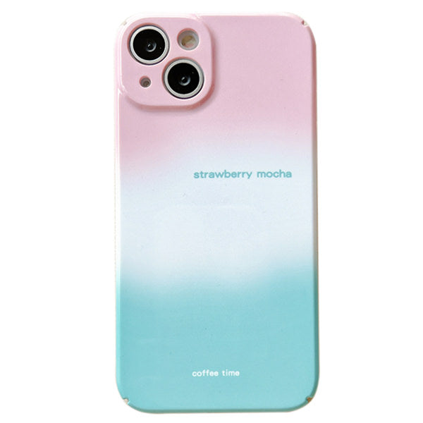 Funda para iPhone con degradado pastel