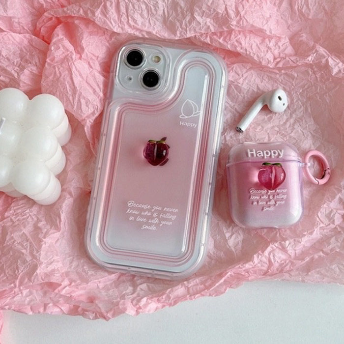 Peachy 3D iPhone Case