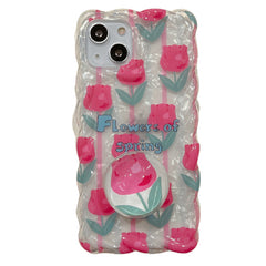 Funda para iPhone con flores de primavera