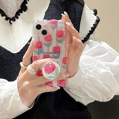 Funda para iPhone con flores de primavera