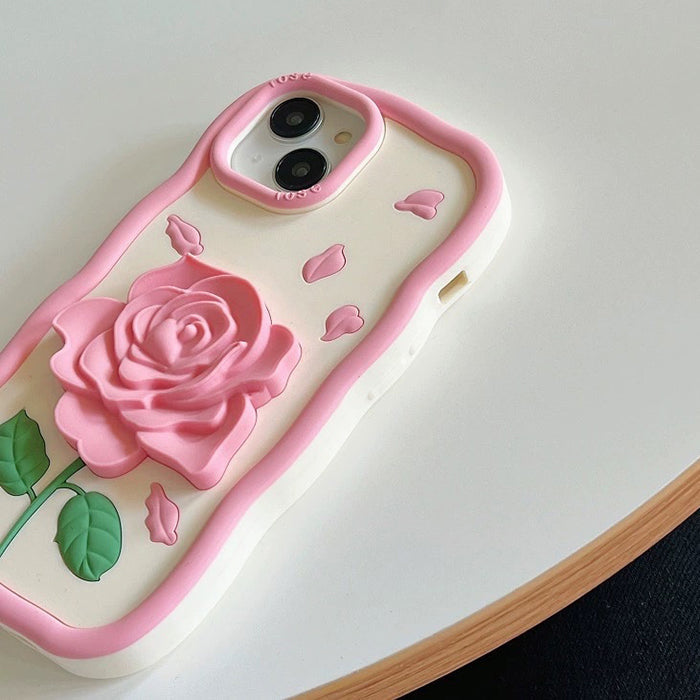 Pink Rose iPhone Case