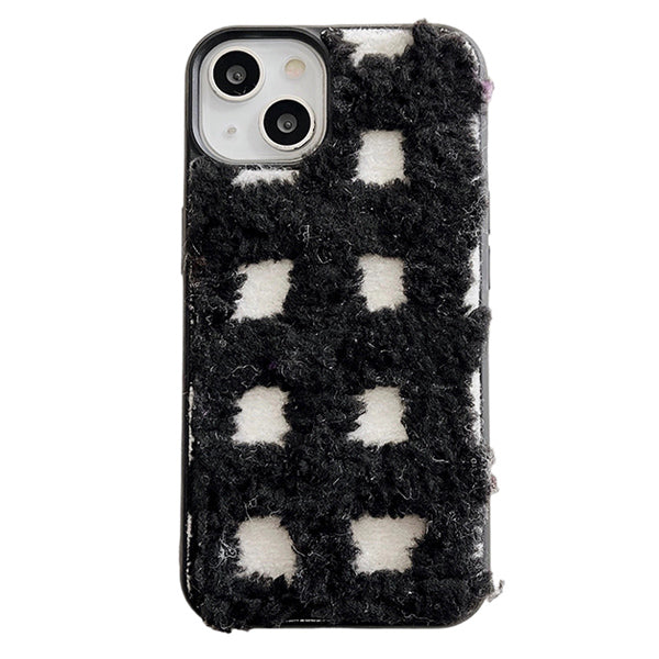 Funda para iPhone con diseño a cuadros