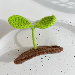 Plant Mom Crochet Aesthetic Hair Clip