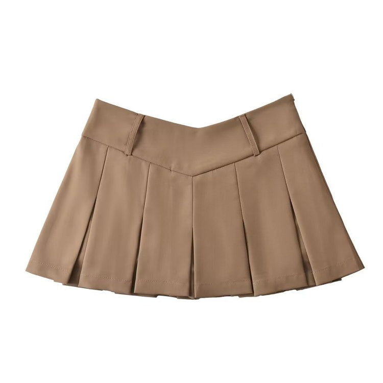 Y2K Pleated Micro Skirt