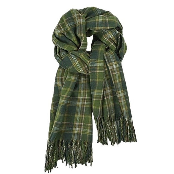 Preppy Aesthetic Plaid Scarf