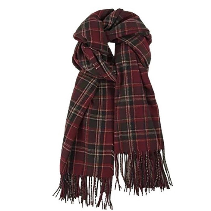 Preppy Aesthetic Plaid Scarf